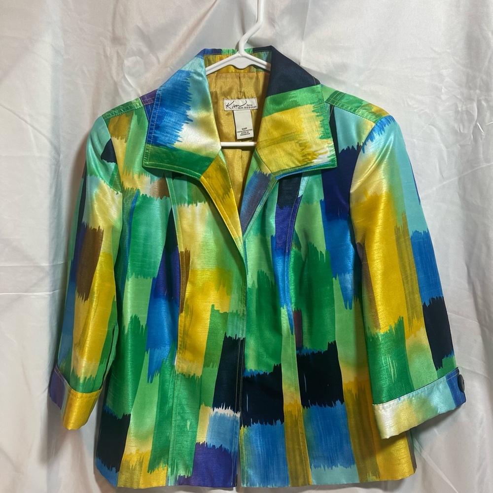 Colorful Tie-Dye Fabric